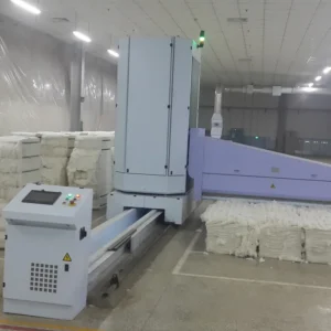 reciprocating bale plucker