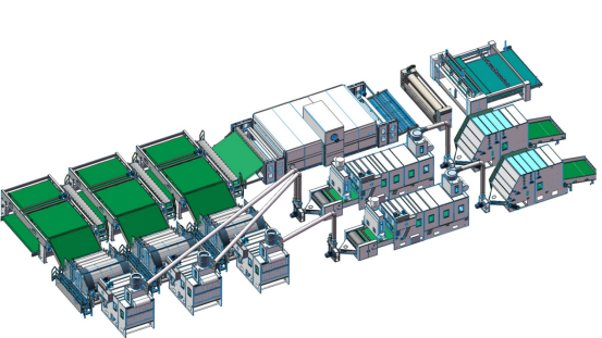 Nonwoven Production Line