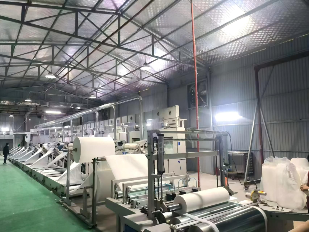 medical cotton roll machine