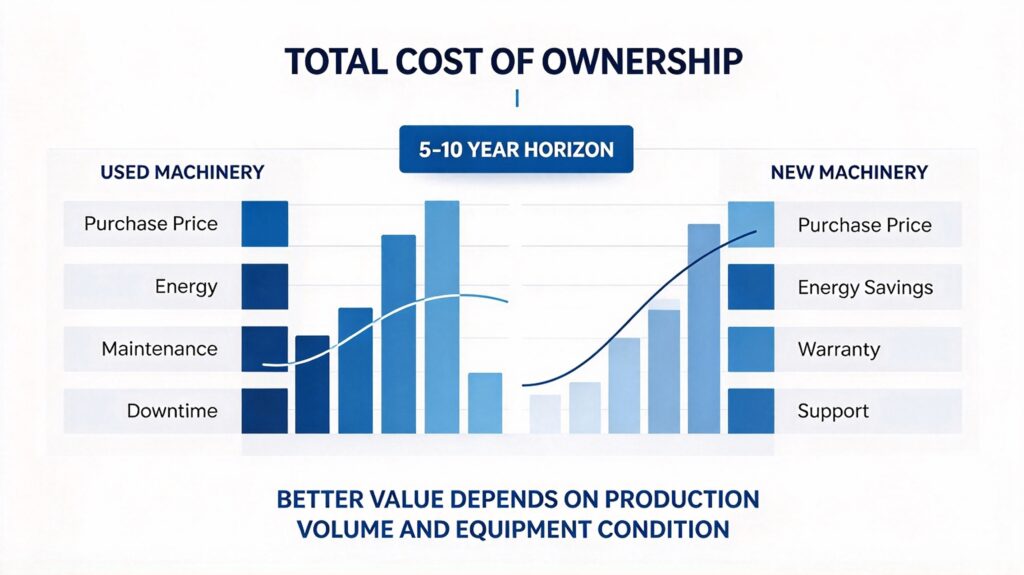 Used vs New Textile Machinery (1)