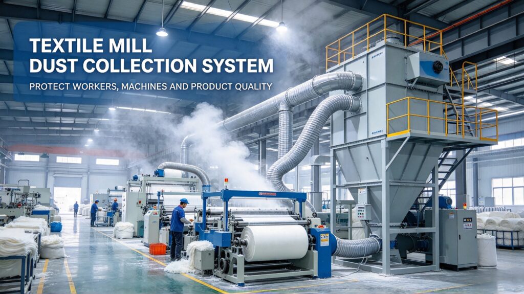 TEXTILE MILL DUST COLLECTION SYSTEM